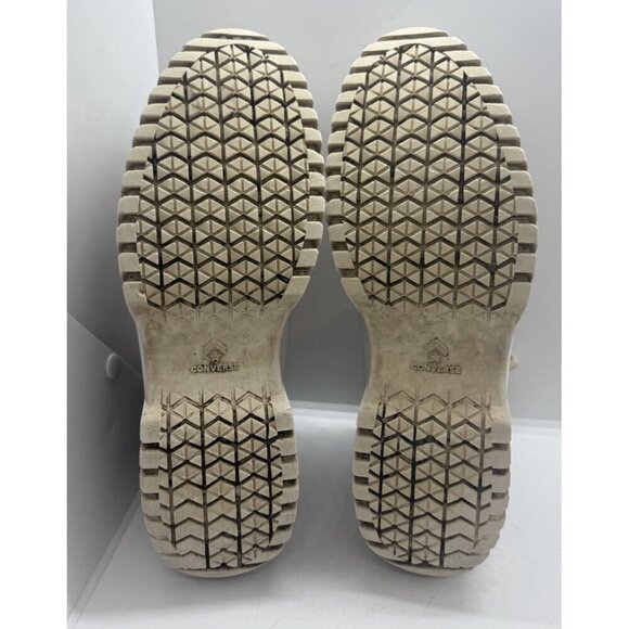 Converse A03704C Leather All Star Lugged 2.0 Hi Top Sneakers Black M 6.5 W 8.5 - Picture 6 of 7